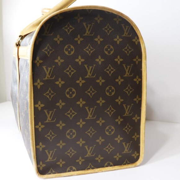 Authentic Louis Vuitton Sac Chien 50 Dog Carrier Monogram Pet Travel Bag - Picture 9 of 15